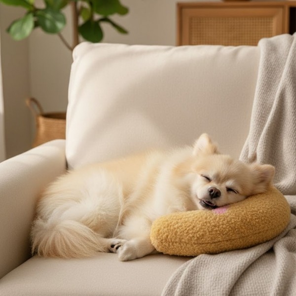 페오펫몰,[따스한특가] 예보들 강아지 고양이 머리쿠션 반려동물 목베개 애견베개 목뼈보호