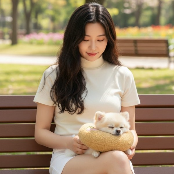 페오펫몰,[따스한특가] 예보들 강아지 고양이 머리쿠션 반려동물 목베개 애견베개 목뼈보호