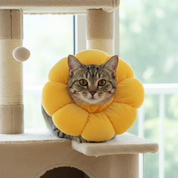 페오펫몰,예보들 고양이넥카라 대형견넥카라 강아지넥쿠션 강아지목보호대