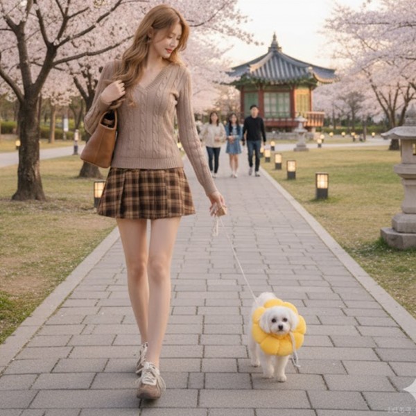 페오펫몰,예보들 고양이넥카라 대형견넥카라 강아지넥쿠션 강아지목보호대