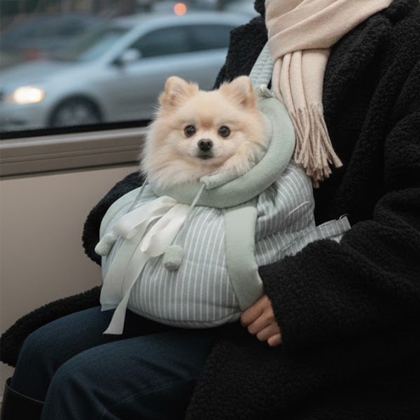 페오펫몰,[예보들][꽃길특가] 예보들 강아지 앞가방 슬링백 이동가방 산책용품 야외용품 아기띠  새끼 강아지