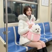 [예보들][꽃길특가] 예보들 강아지 앞가방 슬링백 이동가방 산책용품 야외용품 아기띠  새끼 강아지