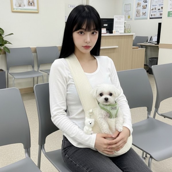 페오펫몰,[예보들][꽃길특가] 예보들 강아지 슬링백 포대기 이동가방 이동장