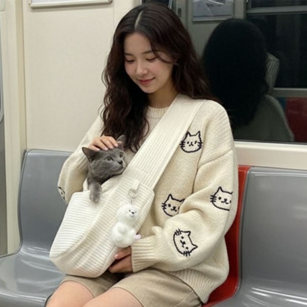 페오펫몰,[예보들][꽃길특가] 예보들 강아지 슬링백 포대기 이동가방 이동장