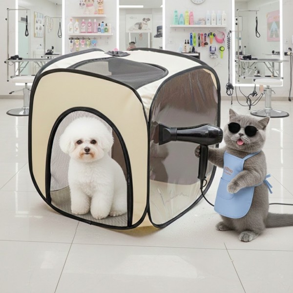 페오펫몰,[예보들][꽃길특가] 예보들 안전한 접이식 강아지드라이룸 펫드라이기 셀프목욕 하우스