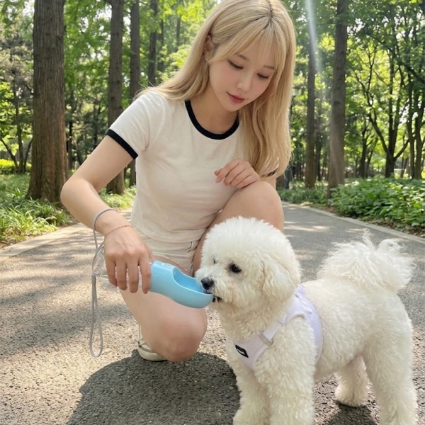 페오펫몰,강아지 물병산책 휴대용 물통 물병