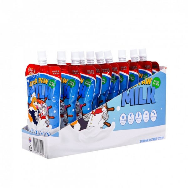 페오펫몰,[슈퍼포우] 슈퍼포우 펫밀크 180ml 10개(1박스)