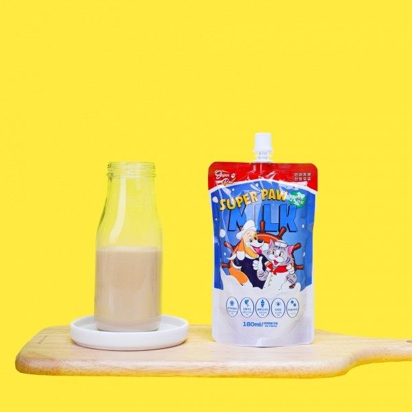 페오펫몰,[슈퍼포우] 슈퍼포우 펫밀크 180ml 10개(1박스)