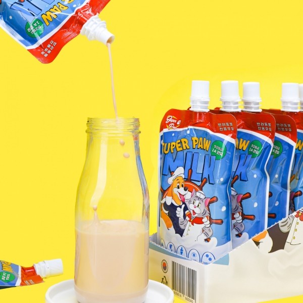 페오펫몰,[슈퍼포우] 슈퍼포우 펫밀크 180ml 10개(1박스)