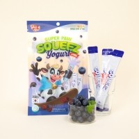 [슈퍼포우] (1팩) 슈퍼포우 짜먹는 요거트 강아지 고양이 아이스크림 간식 블루베리요거트, 84g, 1개