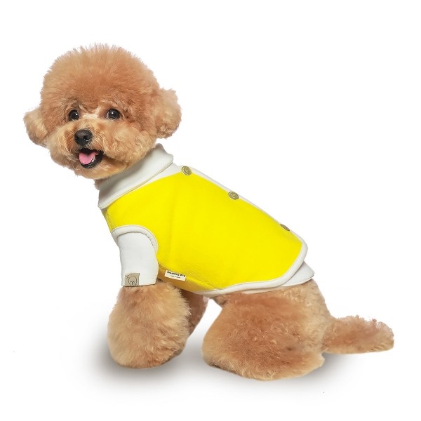페오펫몰,[꽃길특가] 그루밍독 반려동물 에그 스마일 후리스 조끼 강아지옷 S-2XL