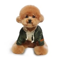 그루밍독 반려동물 항공 패딩 점퍼 S-2XL, 2 colors