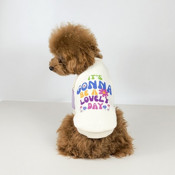 페오펫몰,[보름달특가] 그루밍독 반려동물 커플룩 러블리 데이 기모 맨투맨 티셔츠 S-2XL, 3 colors & 견주용 원피스