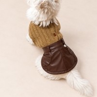그루밍독 가을무드 레더 스커트 S-XL, 2 colors
