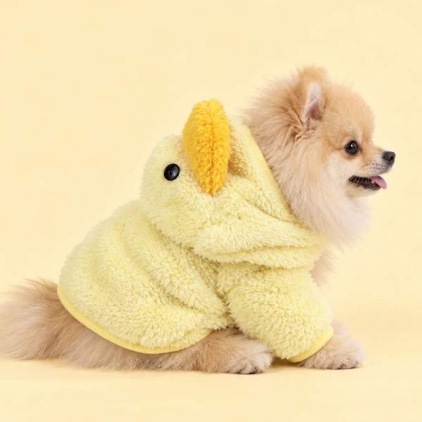 페오펫몰,그루밍독 강아지옷 뽀송오리 후리스 자켓 S-2XL, 2 colors