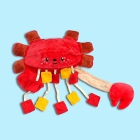 [가을맞이특가]펫베오 자이언트 꽃게 강아지 노즈워크 장난감