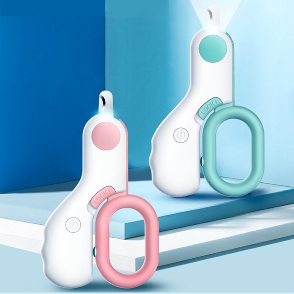 페오펫몰,강아지 고양이 발톱깍이 LED 안전 애견 발톱깍기