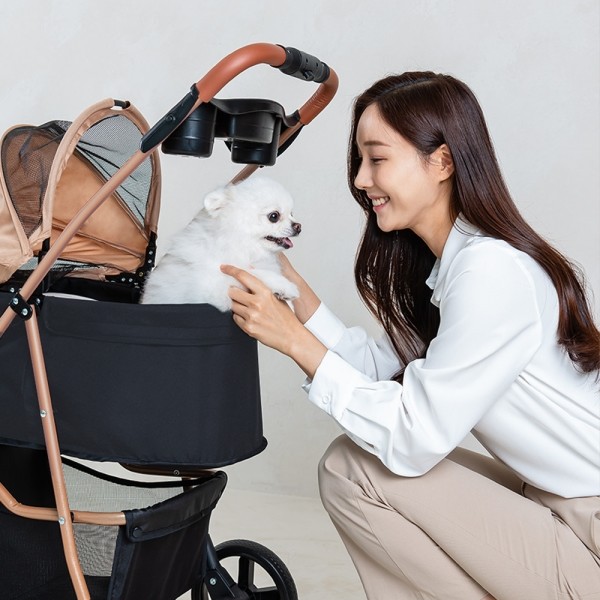 페오펫몰,[행복특가] 레토 강아지유모차 애견 개모차 경량 원터치 퀵폴딩 LDS-Q01