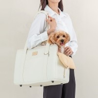 [행복특가] 레토 강아지 이동가방 올쿠션 슬링백 산책 가방 LDD-S01