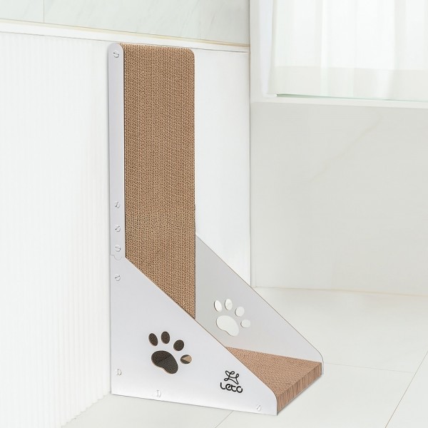 페오펫몰,레토 원목 고양이 수직 스크래쳐 대형 90cm LCH-V06