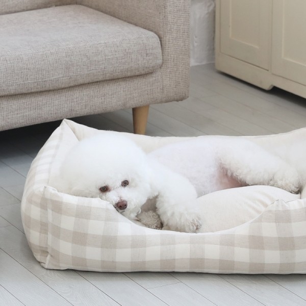 페오펫몰,[리토가토] 린넨 범퍼 베드