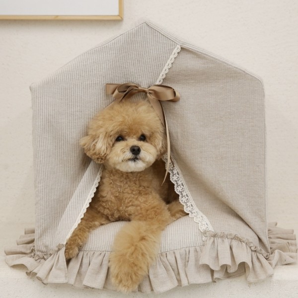 페오펫몰,[리토가토] 하니 프릴 하우스 (커버분리형) - 3color