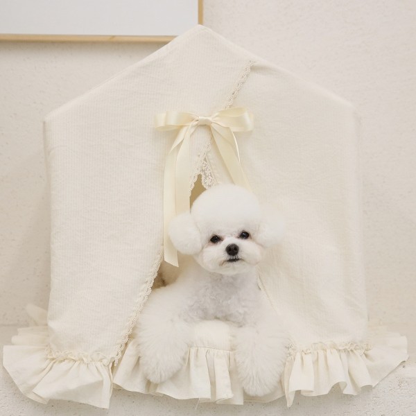 페오펫몰,[리토가토] 하니 프릴 하우스 (커버분리형) - 3color