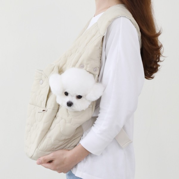 페오펫몰,[리토가토] 보들리 강아지 앞가방