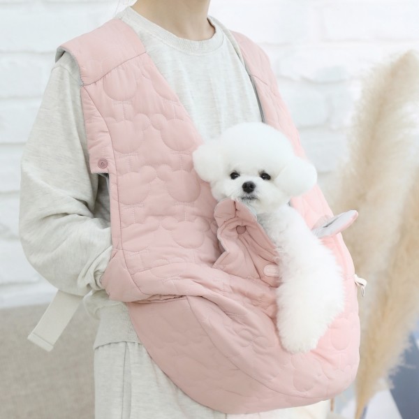 페오펫몰,[리토가토] 보들리 강아지 앞가방