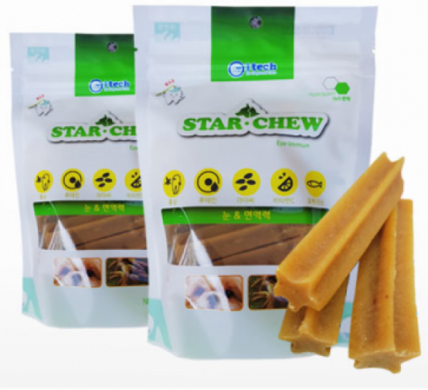 페오펫몰,IMI 스타츄 가수분해 이아이껌(눈&면역) 레귤러스틱형 180g