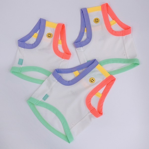페오펫몰,[우다다다] Mix match COOL crop 믹스매치 쿨 크롭티