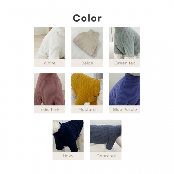 페오펫몰,[우다다다] Soft Basic Turtleneck 소프트 베이직 터틀넥