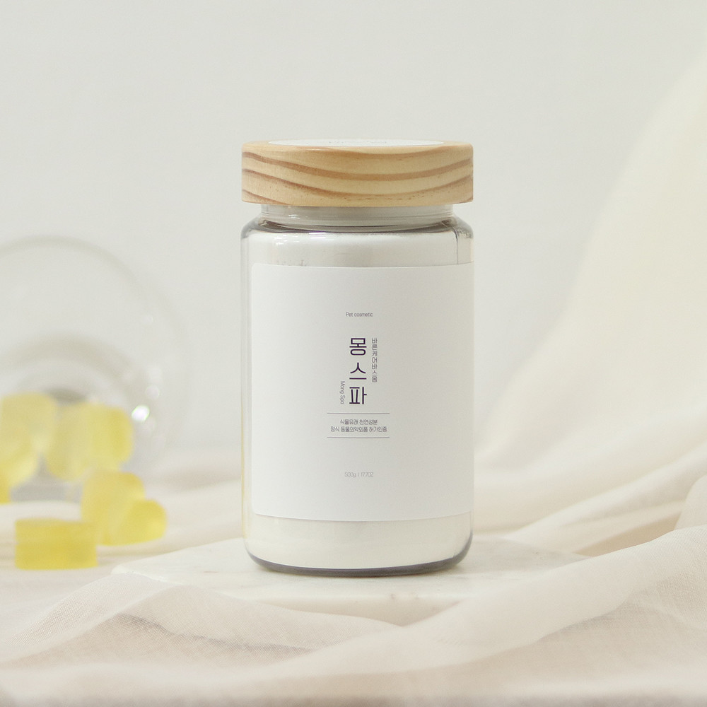 페오펫몰,[바스몽] 강아지 천연 아로마입욕제 몽스파 500g