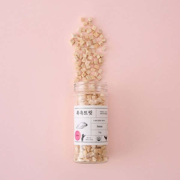 페오펫몰,[페슬러] 촉촉트릿 for cat 초미니트릿 닭가슴살 50g