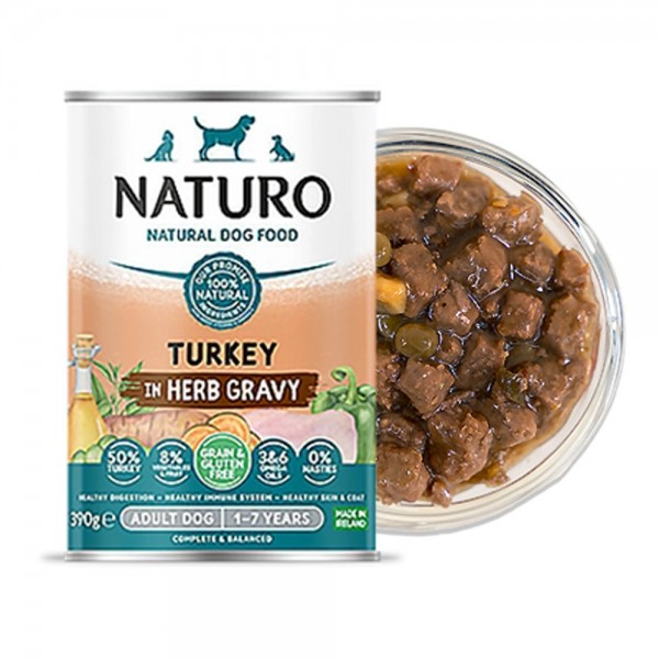 페오펫몰,[따스한특가] [페슬러] 내추로 그레인&글루텐프리 칠면조 허브 그레이비 주식 캔 390g