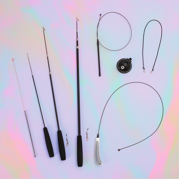 페오펫몰,사냥의정석 고양이 낚시대 장난감 (4종 택1)