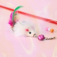 사냥의정석 투명 쥐돌이 고양이 낚시대