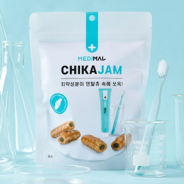 페오펫몰,메디멀 독 치카잼 관절 강아지 껌 8p
