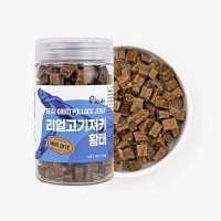 비갈로 리얼고기져키 황태 미니바이트 180g 노즈워크 훈련 간식