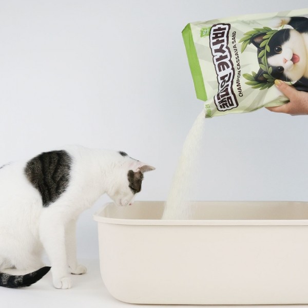 페오펫몰,페슬러 챔피언 카사바 고양이 모래 4.5kg