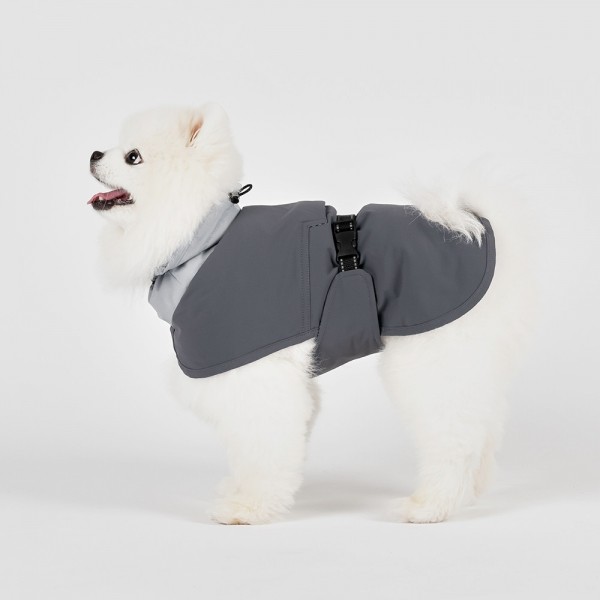페오펫몰,[따스한특가] 페슬러 강아지 발열 히트패딩 그레이