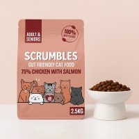 스크럼블즈 캣 어덜트 시니어 살몬 2.5kg [10%]