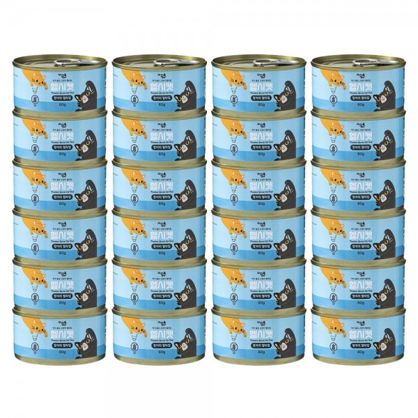 헬시캣 정어리 젤타입 80g x 24캔 [10%]