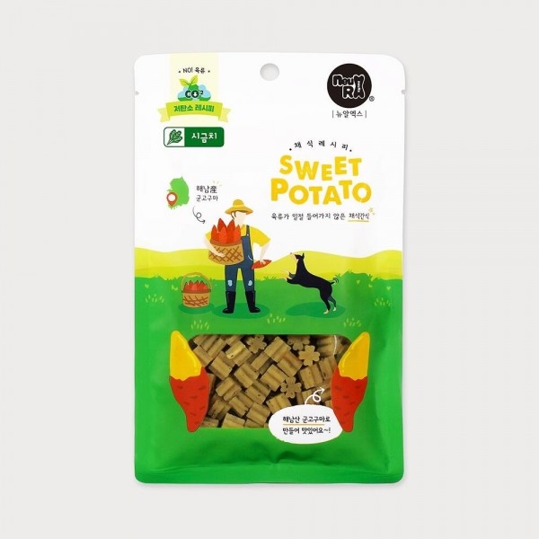 뉴알엑스 채식레시피 군고구마&시금치 100g [10%]