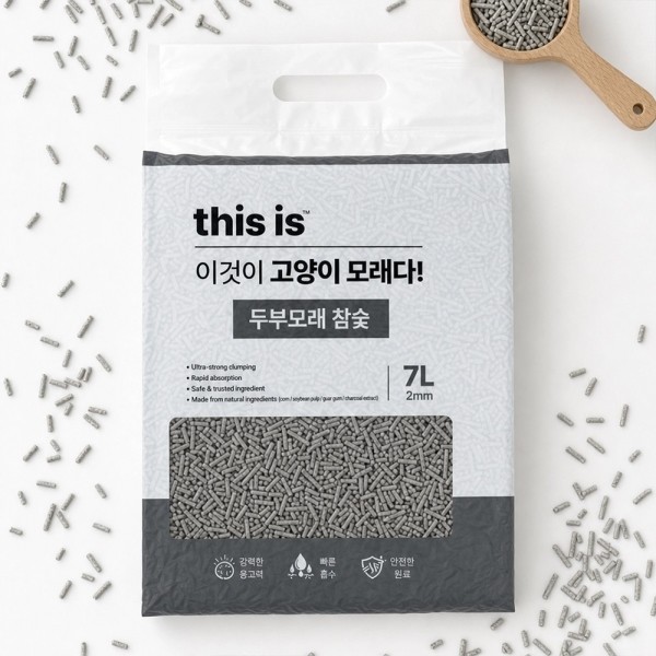 페오펫몰,디스이즈 고양이 두부모래 7L x 6개 (2종 택1)