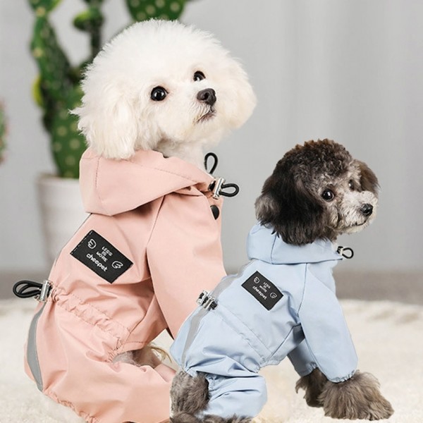 페오펫몰,펫포에버 강아지 올인원 레인코트 강아지 우비