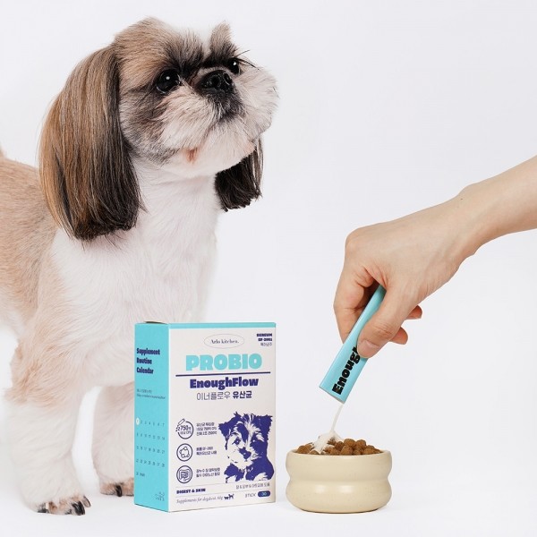 페오펫몰,[알로키친] 강아지 눈물 유산균 이너플로우 750억 포스트프로바이오틱스