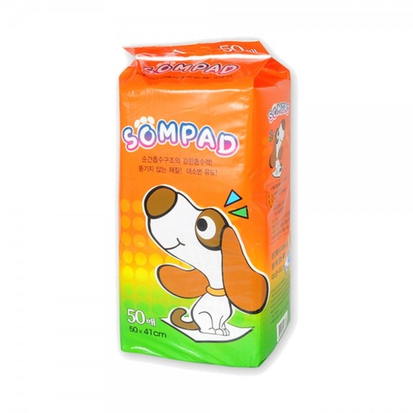 페오펫몰,소미펫 솜 강아지 배변패드 고급형 50매