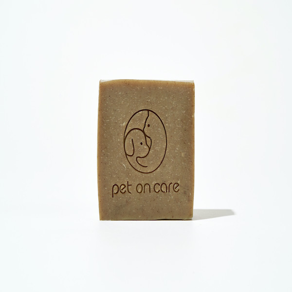 페오펫몰,펫온케어 유기농 강아지비누 애견샴푸바 / 하프숲속케어 50g