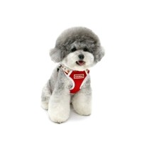 [댕냥데이특가] DOT CHERRY BEAR MESH HARNESS-IVORY(메쉬하네스)